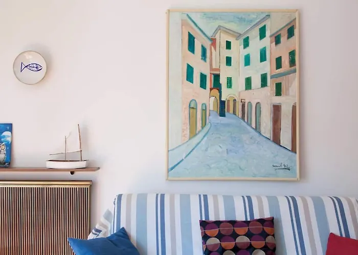 Lägenhet Casa Maestrale Mistral Sea Breeze - Ac Sea View Monterosso al Mare